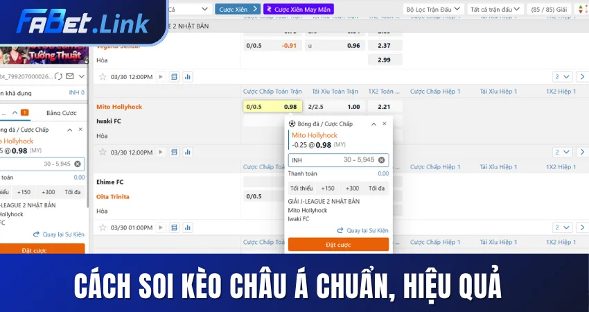 CÁCH SOI KÈO NHÀ CÁI FABET CỰC CHUẨN VÀ HIỆU QUẢ NHẤT 9 CÁCH SOI KÈO CHÂU Á CHUẨN, HIỆU QUẢ