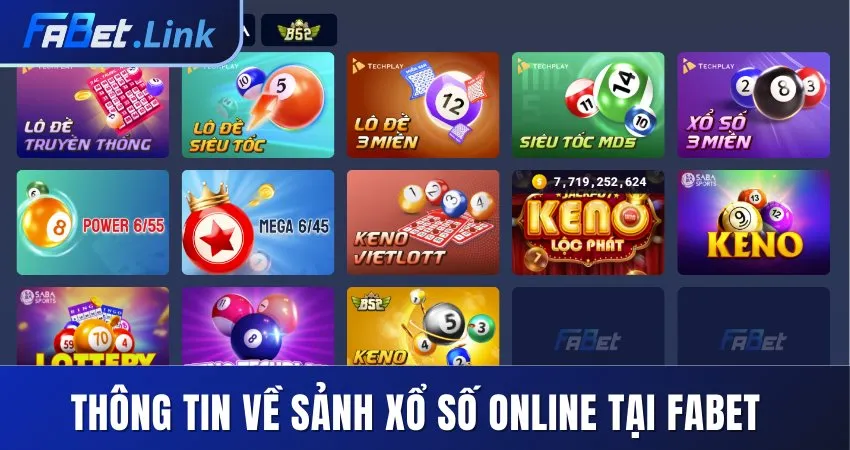 XỔ SỐ FABET - NƠI GIẢI TRÍ CHO NHỮNG TỶ PHÚ TƯƠNG LAI 4 ĐIỂM QUA THÔNG TIN VỀ SẢNH XỔ SỐ ONLINE TẠI FABET