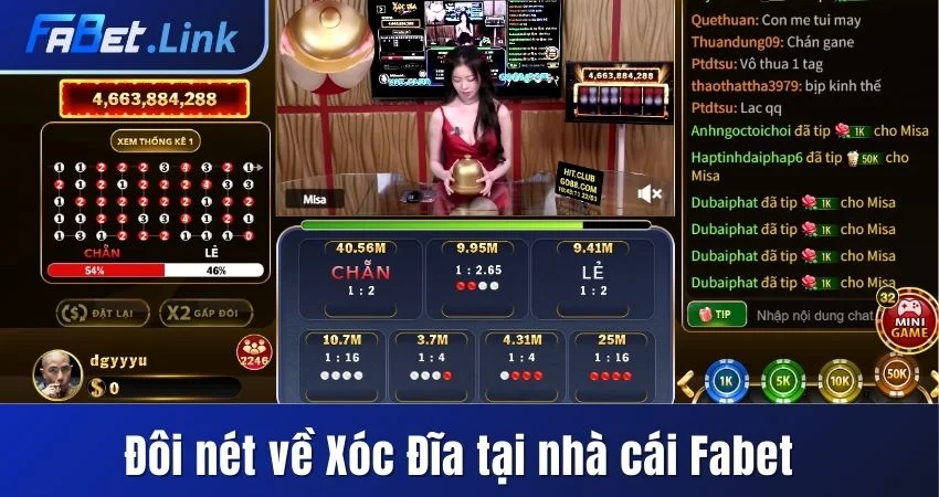 XÓC ĐĨA FABET - SÒNG BẠC UY TÍN NHẬN THƯỞNG LỚN BẤT NGỜ 8 ĐÔI NÉT VỀ XÓC ĐĨA TẠI NHÀ CÁI FABET