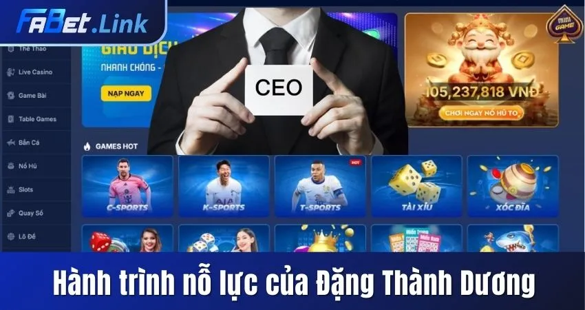 TÁC GIẢ FABET - HÀNH TRÌNH THÀNH LẬP THƯƠNG HIỆU XANH CHÍN 5 HÀNH TRÌNH KHÓ KHĂN ĐẦY THÁCH THỨC CỦA TÁC GIẢ FABET