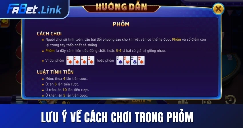 PHỎM FABET - GIẢI TRÍ GAME THÚ VỊ NHẬN PHẦN THƯỞNG LỚN 9 LƯU Ý VỀ CÁCH CHƠI TRONG PHỎM