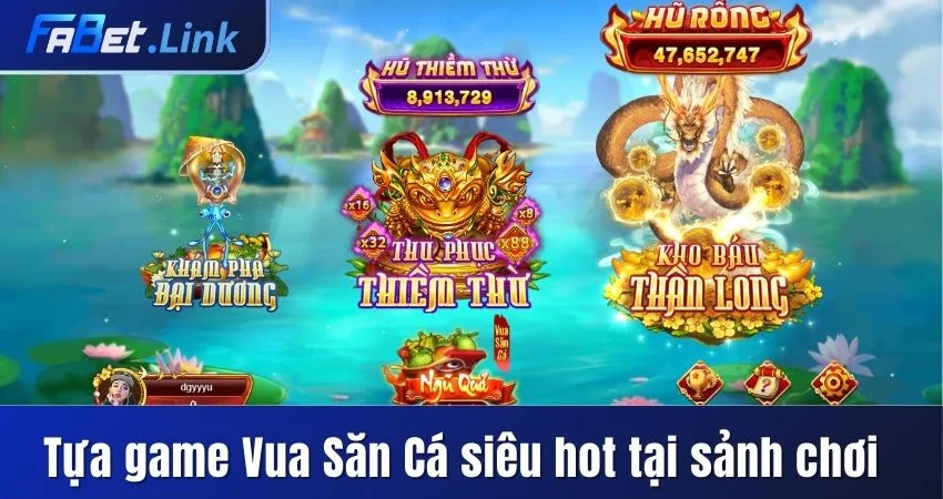 BẮN CÁ FABET - THẾ GIỚI SĂN CÁ TRỰC TUYẾN ĐỈNH CAO, BÙNG NỔ 6 TỰA GAME VUA SĂN CÁ SIÊU HOT TẠI SẢNH CHƠI
